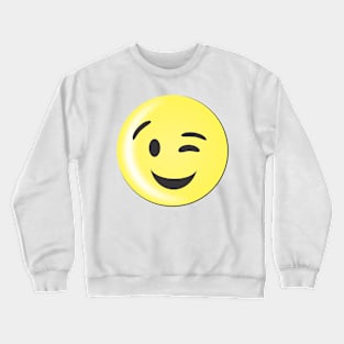 Emoticon Confident Crewneck Sweatshirt